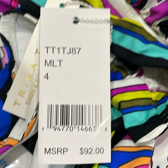 Trina Turk Mandalay Printed Halter Bikini Top & Mandalay Printed Bikini Bottom - Picture 6 of 6